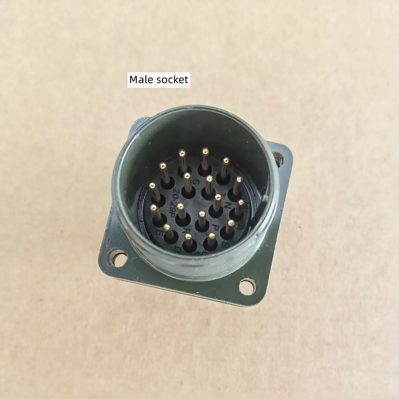 Original New 100% 5015 Standard Aviation Plug MS3108A 20-29S 17-Core Bent Waterproof Connector 20-29P