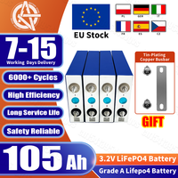 EU STOCK LiFePO4 105Ah 3.2V Battery EVE Lifepo4 100Ah 6000+ Cycles Rechargeable Lithium-ion Battery Cells For RV Golf Cart Yacht