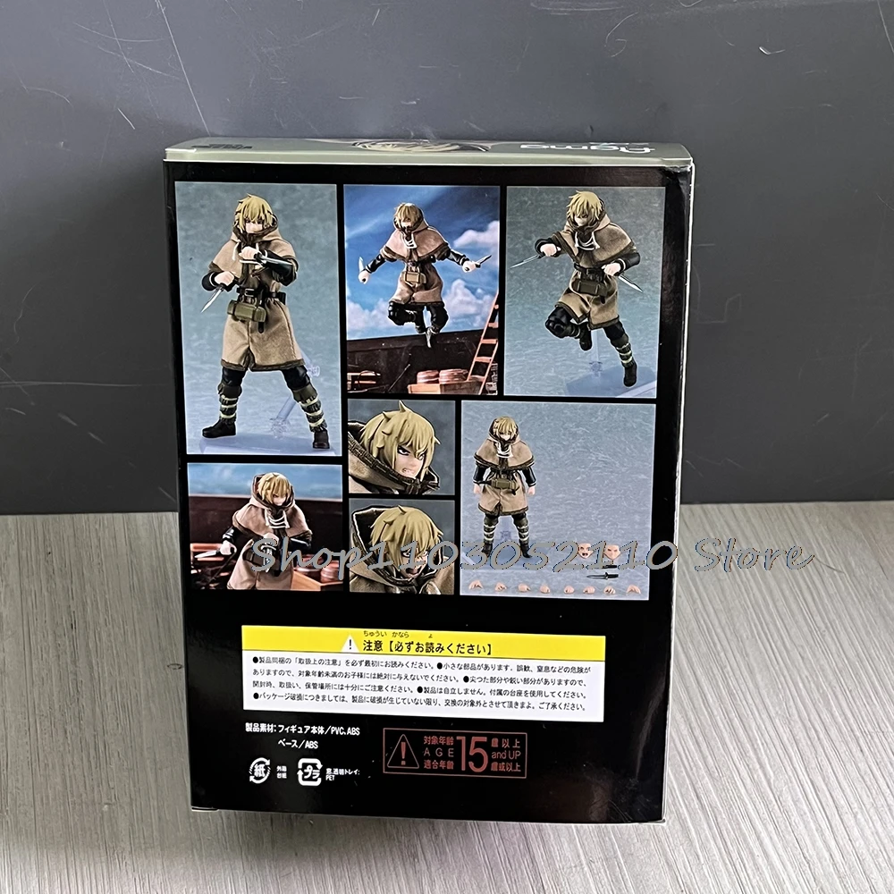 애니메이션 Figma 608 Thorfinn Vinland Saga 액션 피규어 모델 인형 동상 공동 이동식 영화 장난감 선물