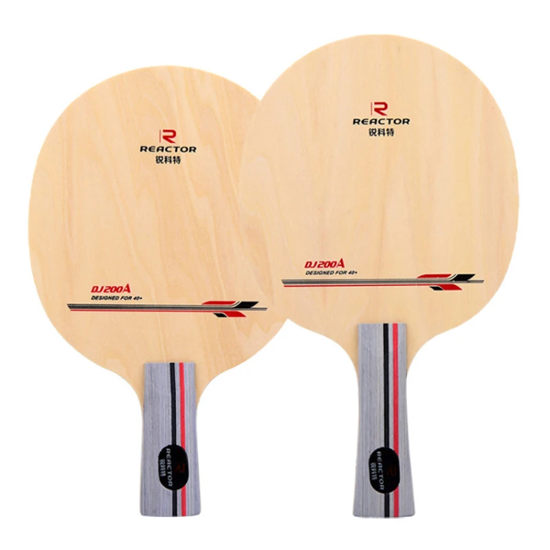 

Reactor DJ200A table tennis balde training children blade racket pure wood new player good control