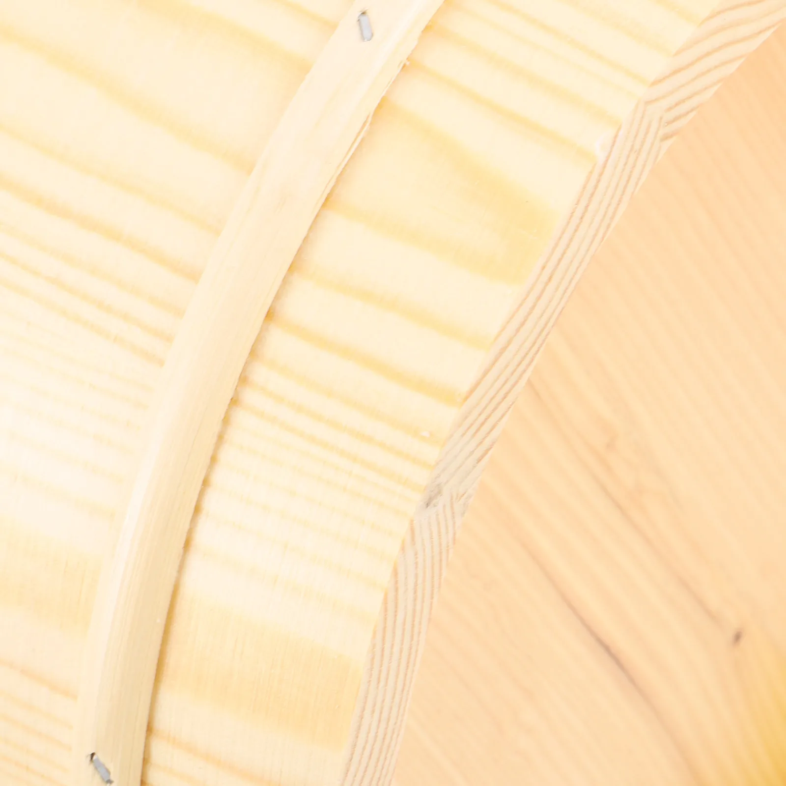1Set Sauna Wooden Bucket Barrel Wood Bath Bucket Handle Wooden Tub for Home Spa Sauna Supply Barrel Wood Basin