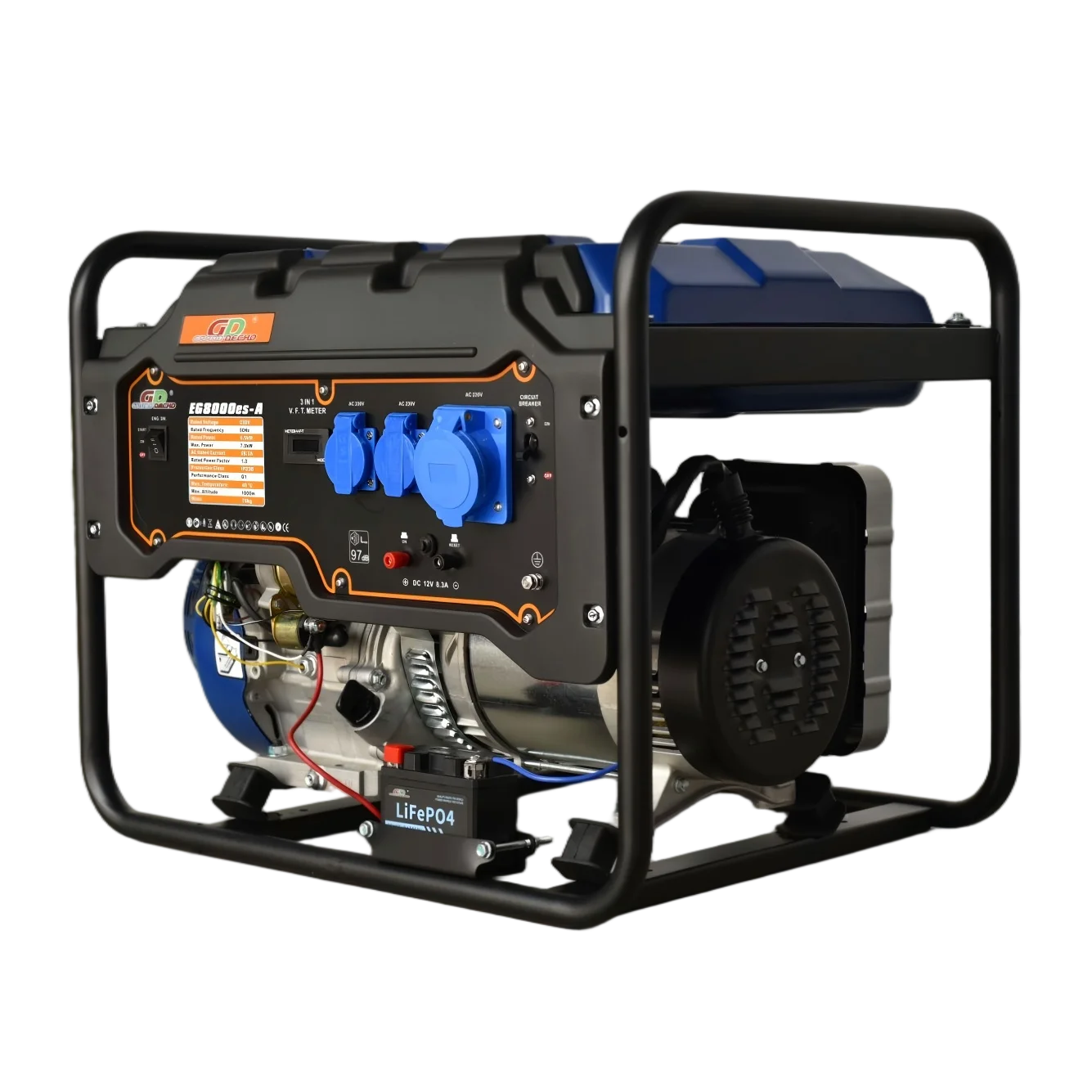 Hot Sale EG8000es-A  Generator Start Stable Output
