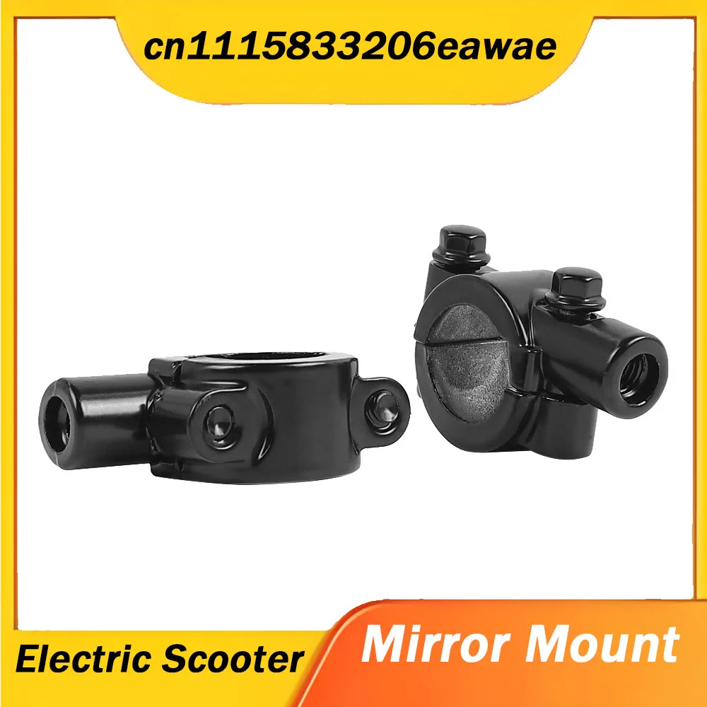 Motorcycle Rearview Mirror Mount Bracket 8mm 10mm Motorcycle Modified Rearview Mirror Holder Adapter Retainer Handlebar Bracket