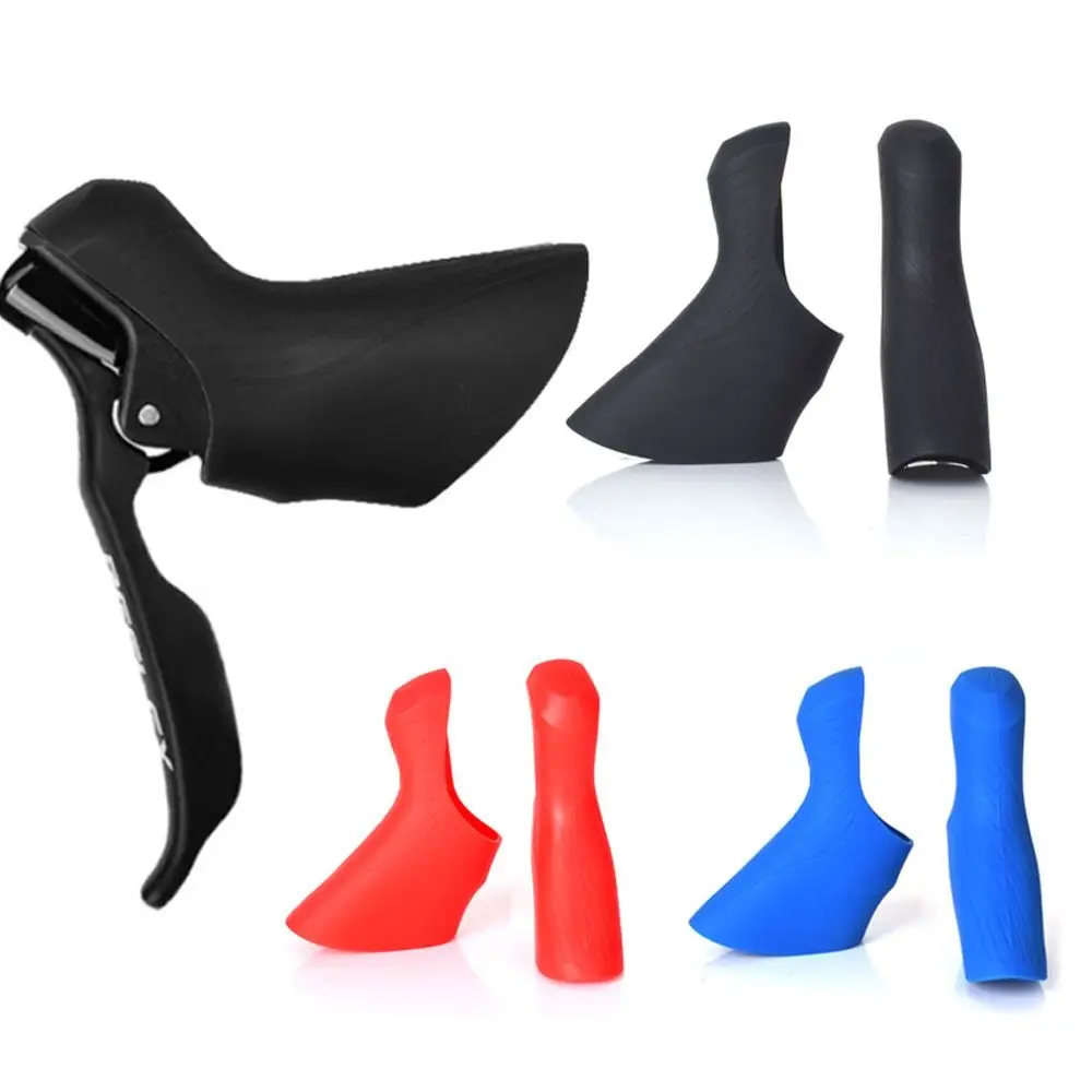 1 Pair Silicone Shifter Cover Set Road Bike Lever Cover Road Bike Lever Hoods for for SENSAH 7/8/9/10/11/12 Speed