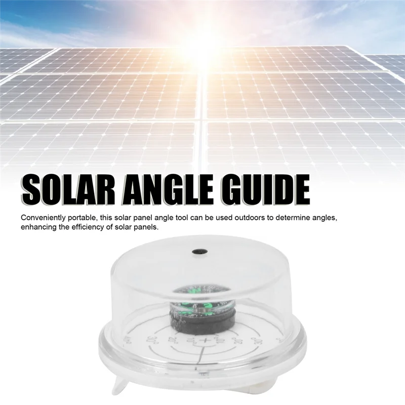

ABLL-Solar Angle Guide With Compass Solar Panel Measuring Instrument Portable Solar Angle Finder Tools For Outdoor