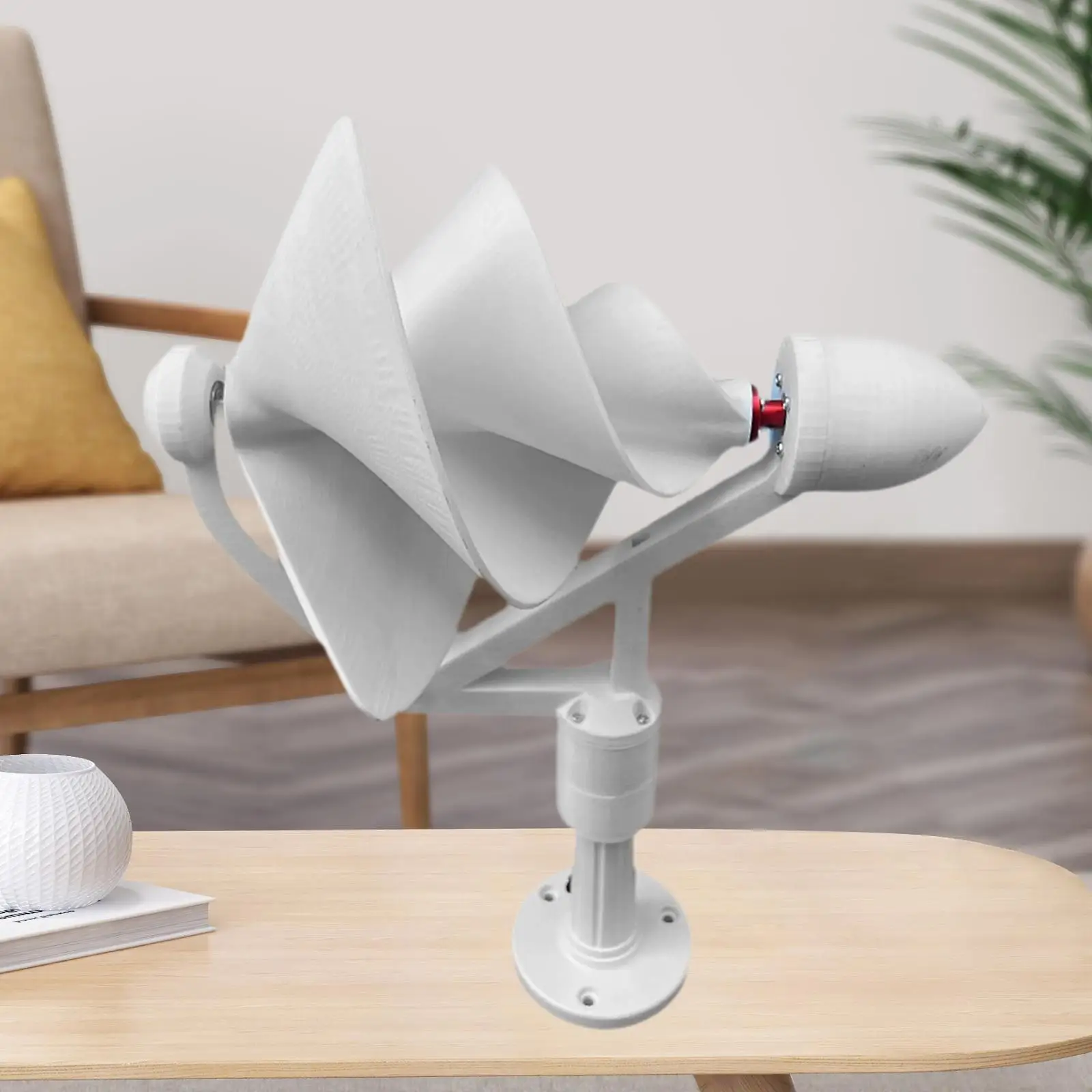 Portable Vertical Wind Power Turbine Generator Brushless DC Output for Garden Camping DIY Projects