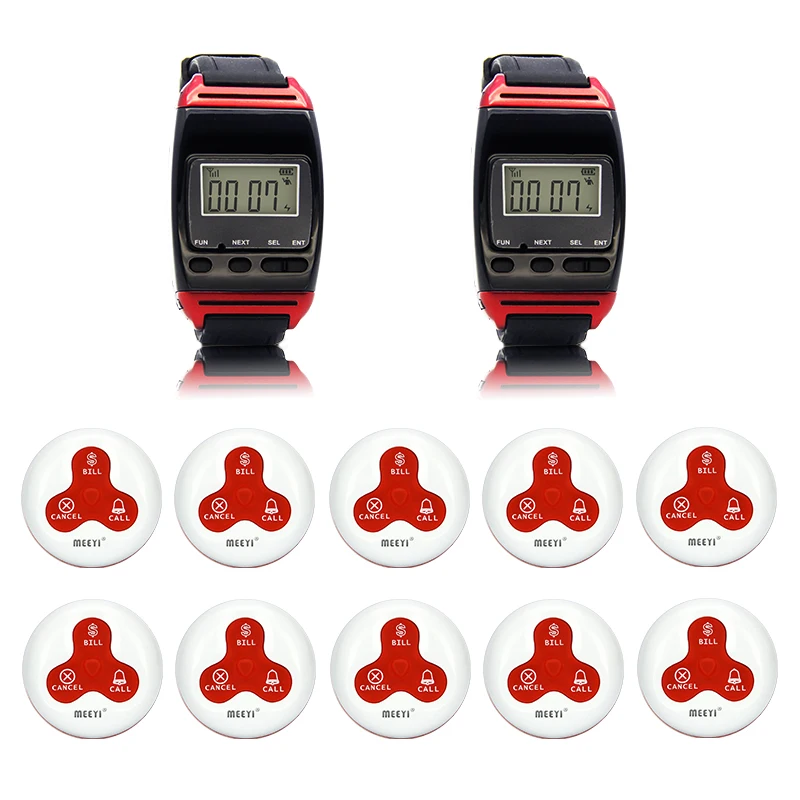 433Mhz Restaurant Call System Emergency Wireless Calling System