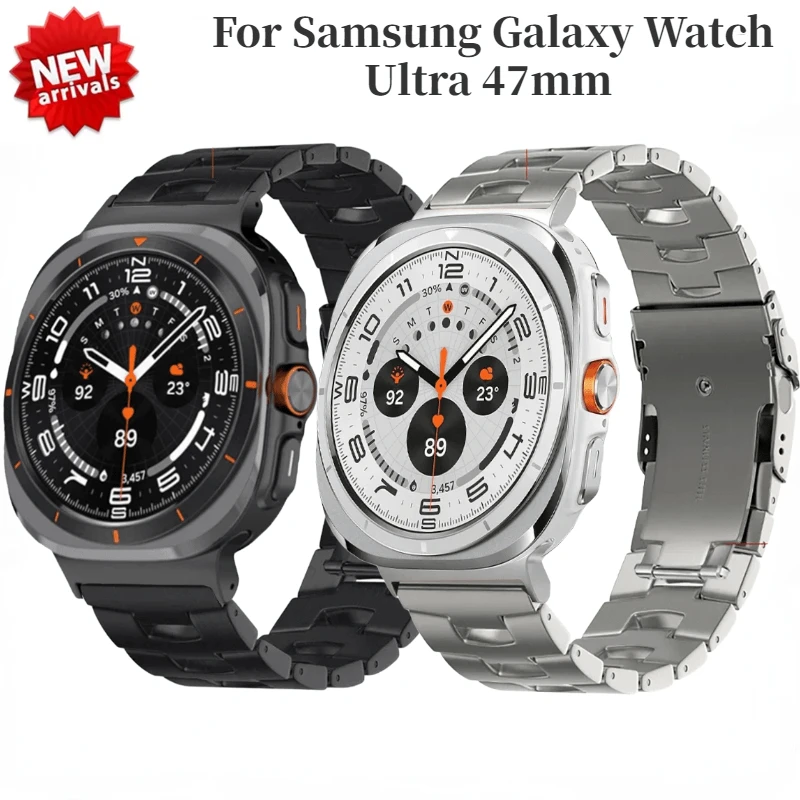 

Smartwatch Lightweight Band For Samsung Galaxy Watch Ultra 47mm Titanium Strap Bracelet for Galaxy Watch 7 Ultra Belt Wristband