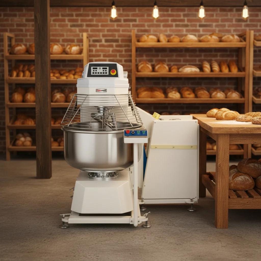 for-Commercial Spiral Dough Mixer Tilting Bowl  Corn Flour Mixing Machine for Bakery Production Line Equipment