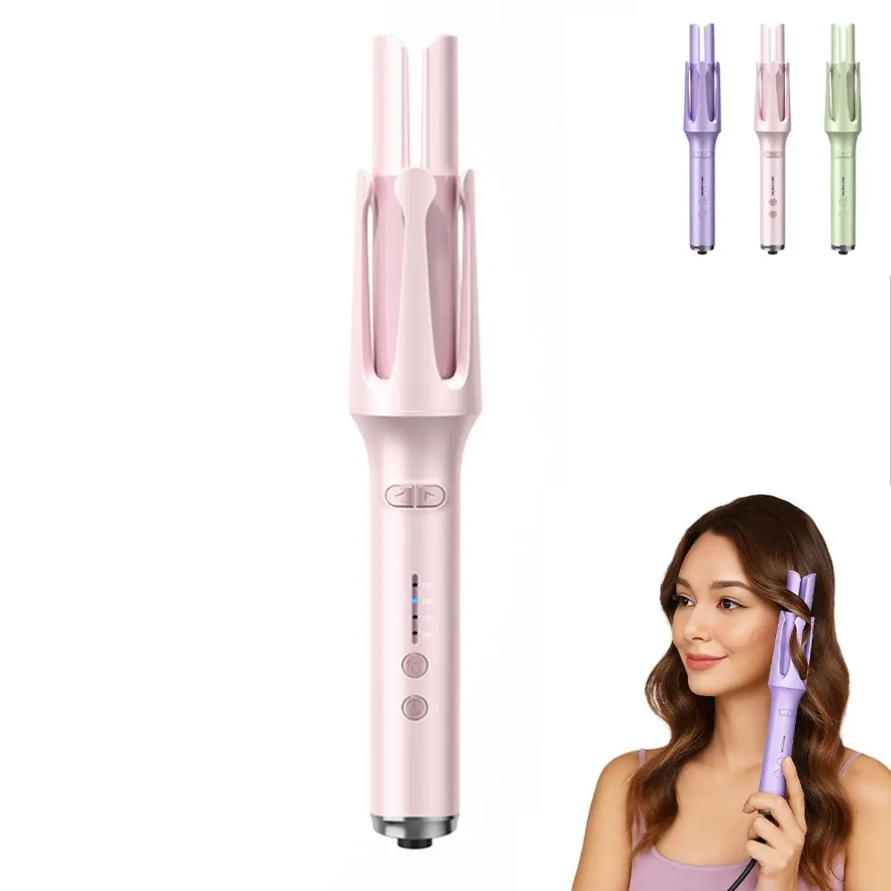 32mm Automatic Rotating Curler Big Wave US Plug Electric Curler Portable Fast Heating Curling Curler Stick Hair Styling