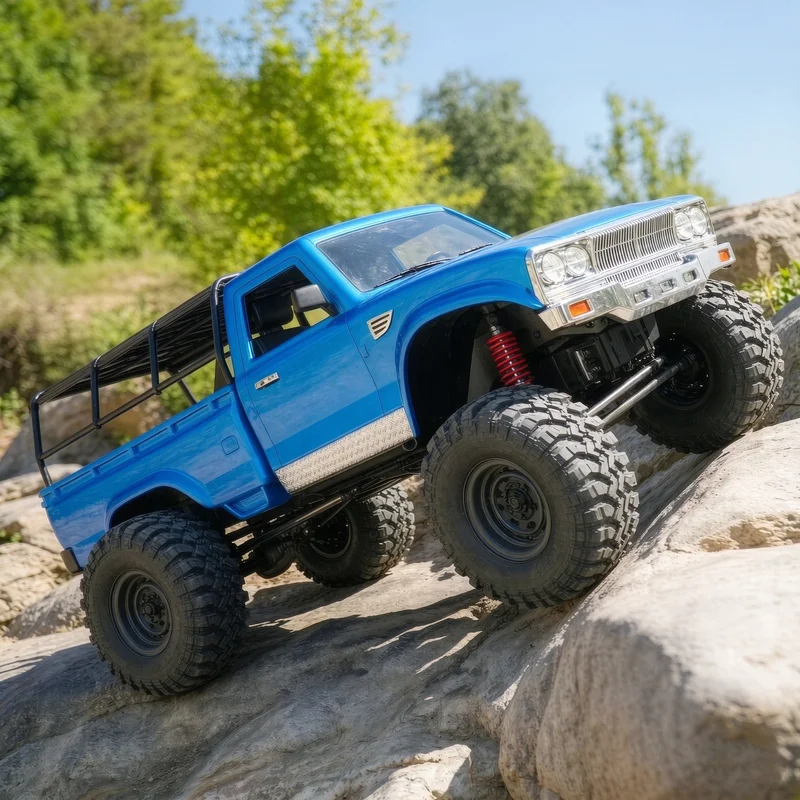 Hot 1/10 CROSSRC SG4/SP4 Brushed Remote Control Hard Shell Climbing Off-Road Vehicle Car Electric RC Simulation Model With Light