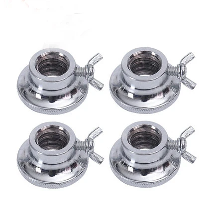 

Electroplated round steel dumbbell double safety screw anti-skid nut barbell rod diameter fastening screw