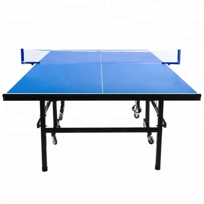 

ITTF Standard Movable Indoor Foldable Table Tennis Table New Design for Active Play