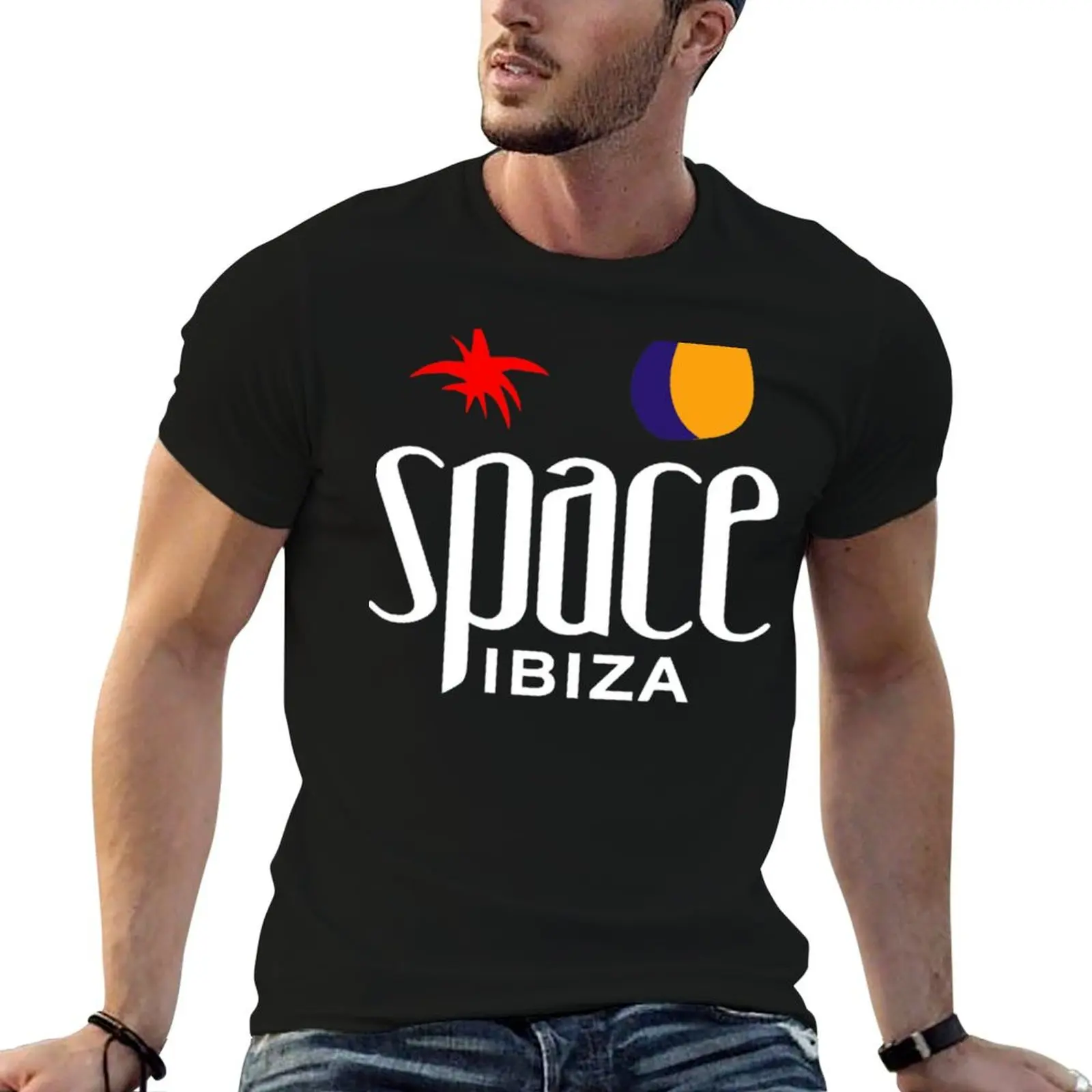

Best Selling - Space Ibiza Merchandise T-Shirt T-Shirt anime t shirts oversize men t shirt cotton 100% T-Shirt
