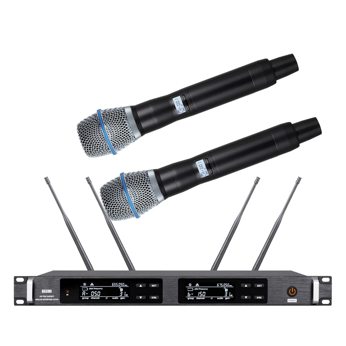 ULXD24 Wireless Beta87 Condenser Microphone System ULXD4 Receiver AD2 Transmitter Beta 87 Silver Capsule Stage Performance  4 An