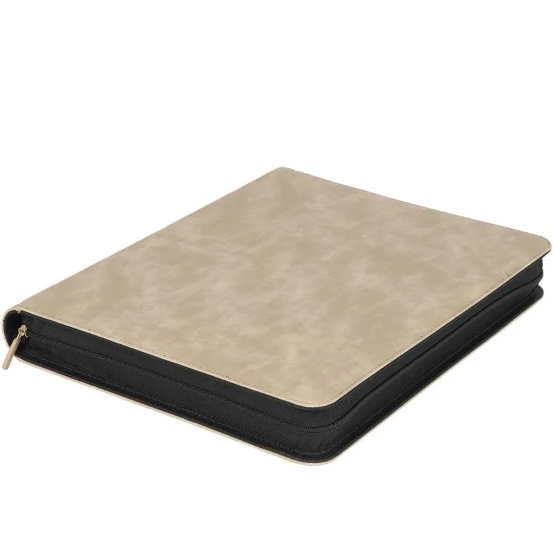 Álbum de carpetas, álbum de tarjetas con cargador superior de mezclilla personalizado, combinación de 9 bolsillos