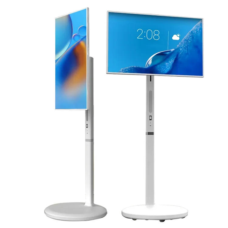 32-Inch Android Mobile Smart Interactive Display Smart Touch Screen Wireless Portable Display Flat Panel TV Scroll Wheel
