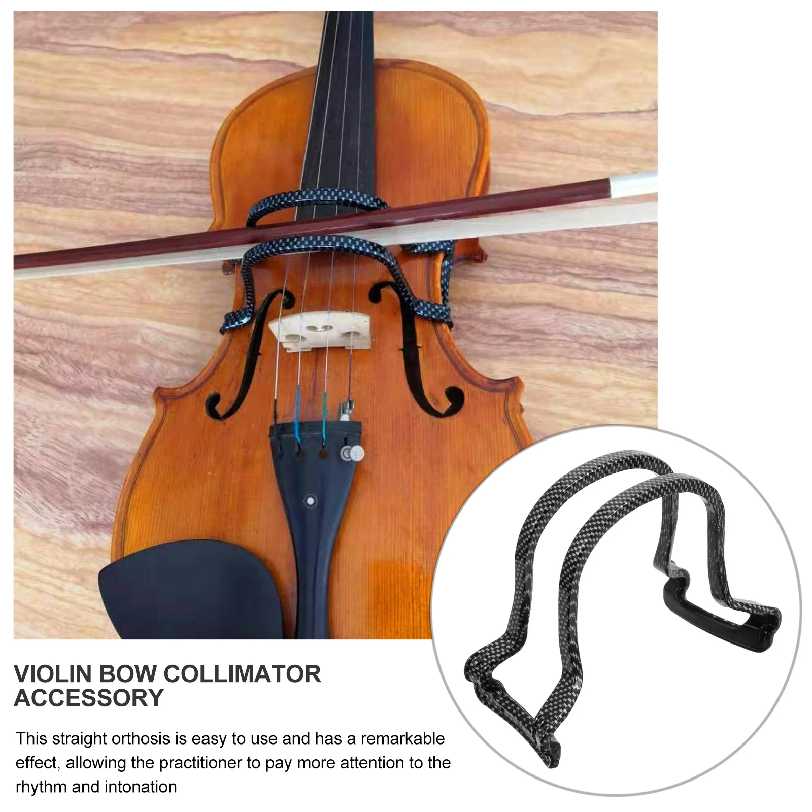 Violin Bow Tool Fiddlestick Straightener Training Corrector Teaching Accessory Child