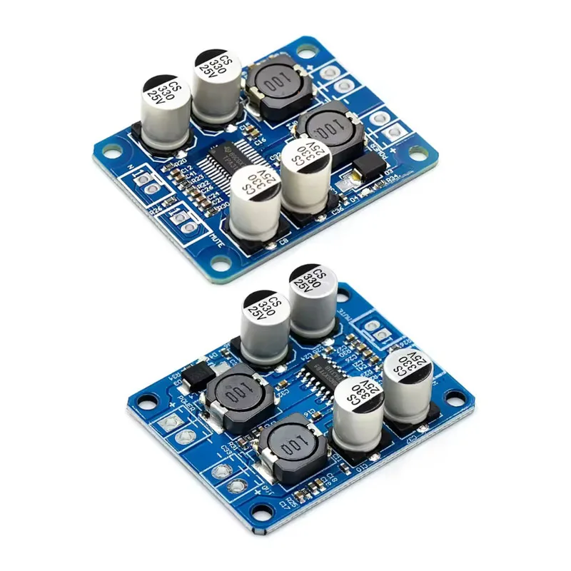 TPA3118 30W 60W 32Pin Chip Mono Digital Audio Receiving Power Amplifier DC10-24V Digital Power Amp Module Sound Amplifier Board