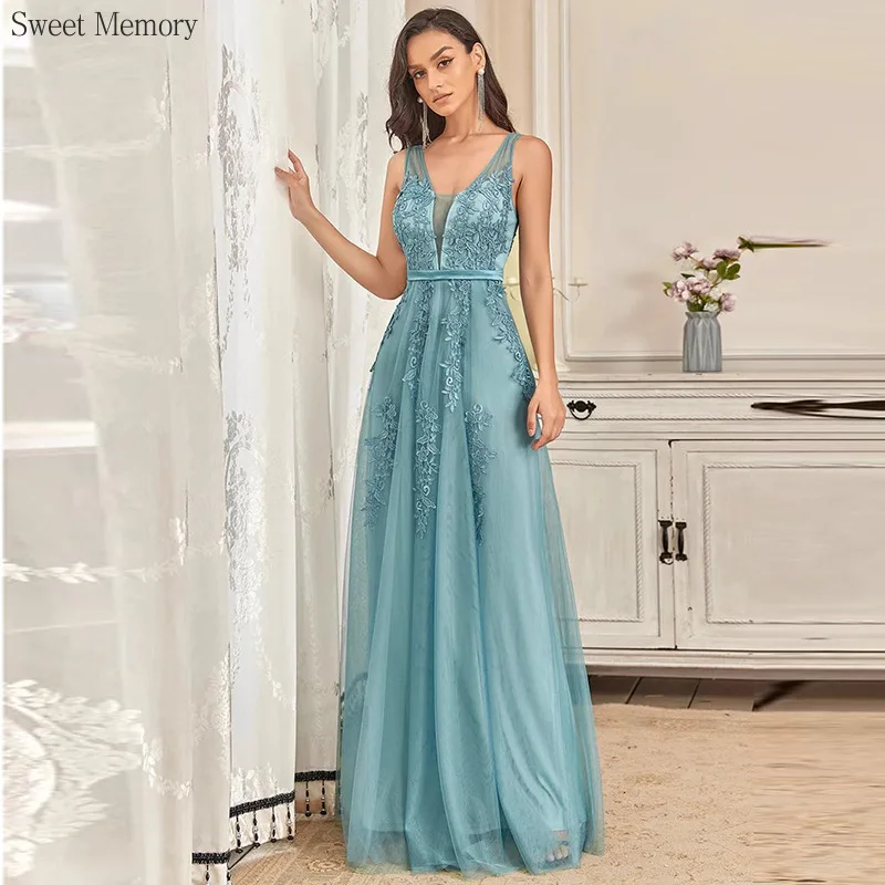 

N1131 Banquet Evening Dresses Bride Dress Sweet Memory Sleeveless Elegant Long Celebrity Party Dress Bridesmaid Dress