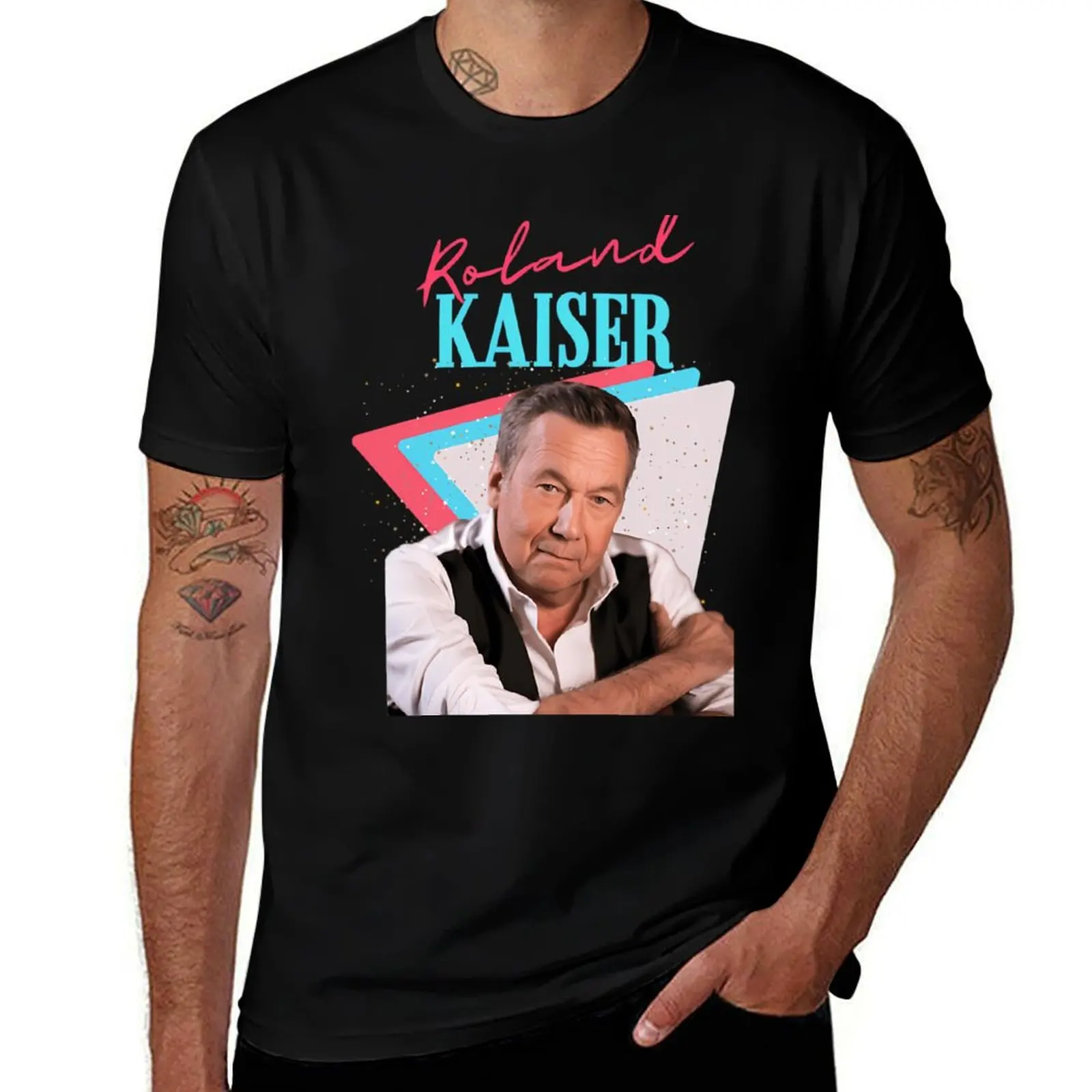 Roland kaiser - rip Roland kaiser - rest in peace Roland kaiser T-Shirt sweat anime clothes for men