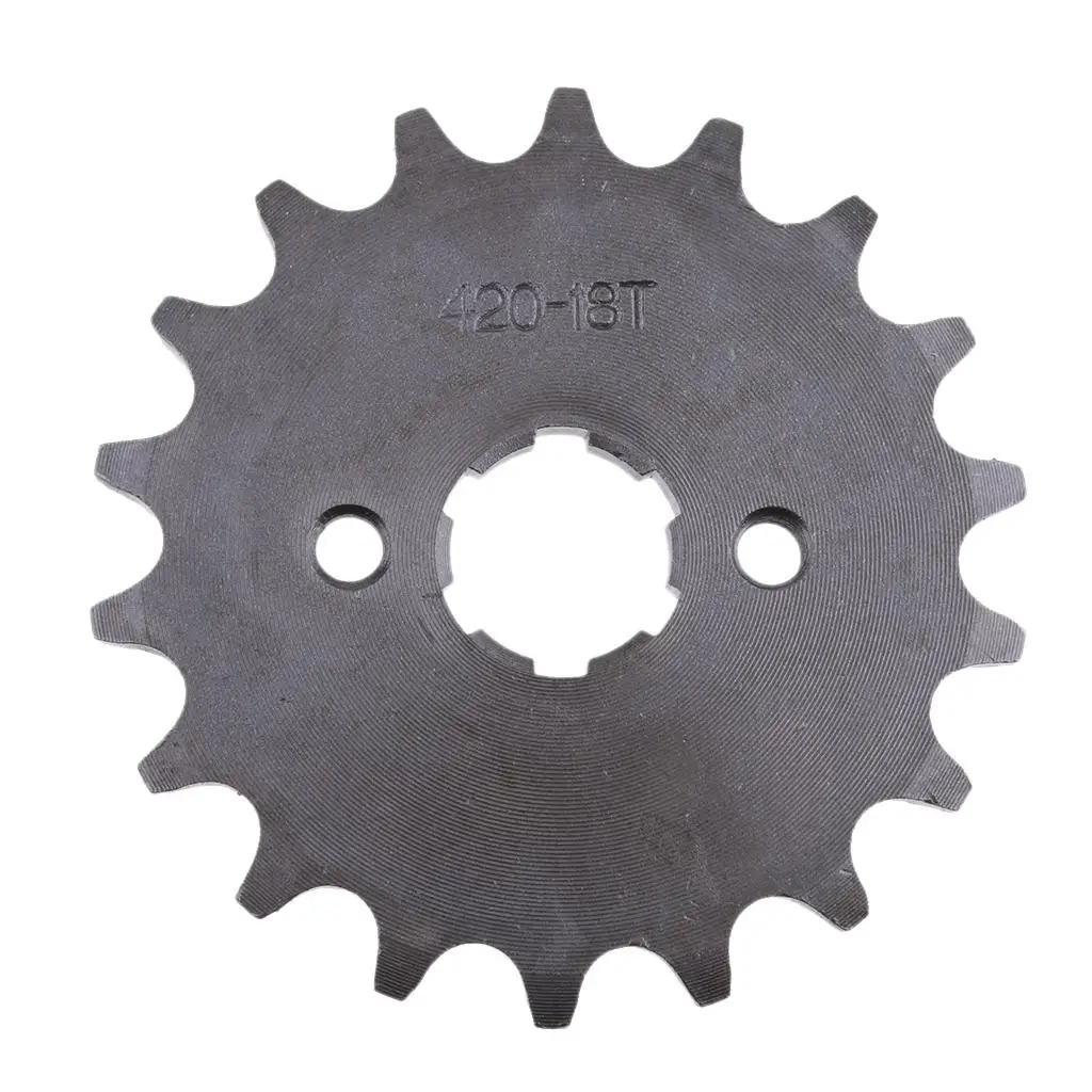 

20mm 18T 420 Chain Pitch Front Sprocket Cog for Trail Dirt Bike ATV