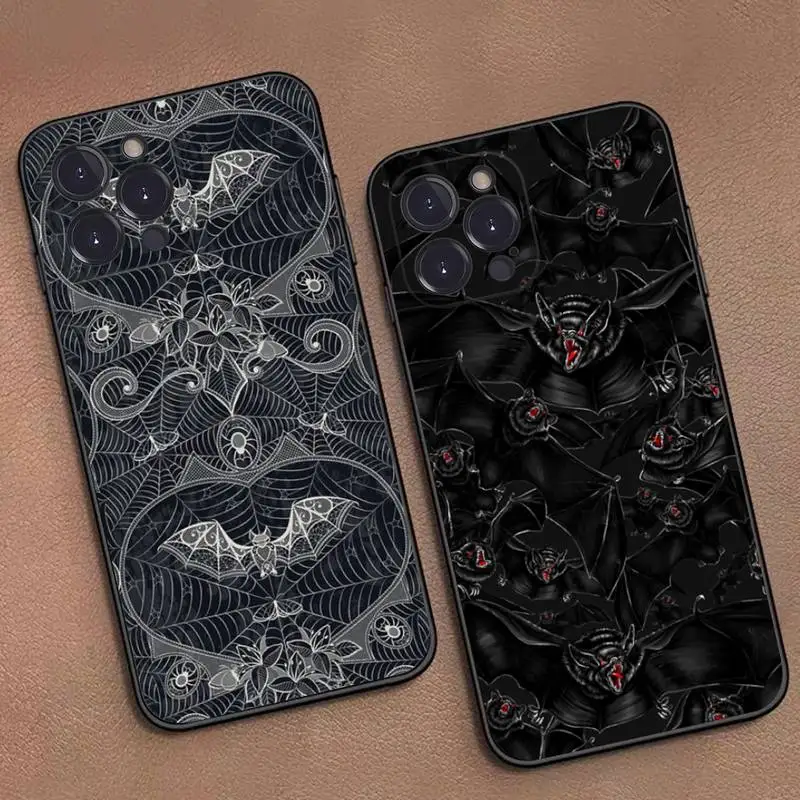 

bat Phone Case For iPhone 14 11 12 13 Mini Pro Max 8 7 6 6S Plus X SE 2020 XR XS Funda Case