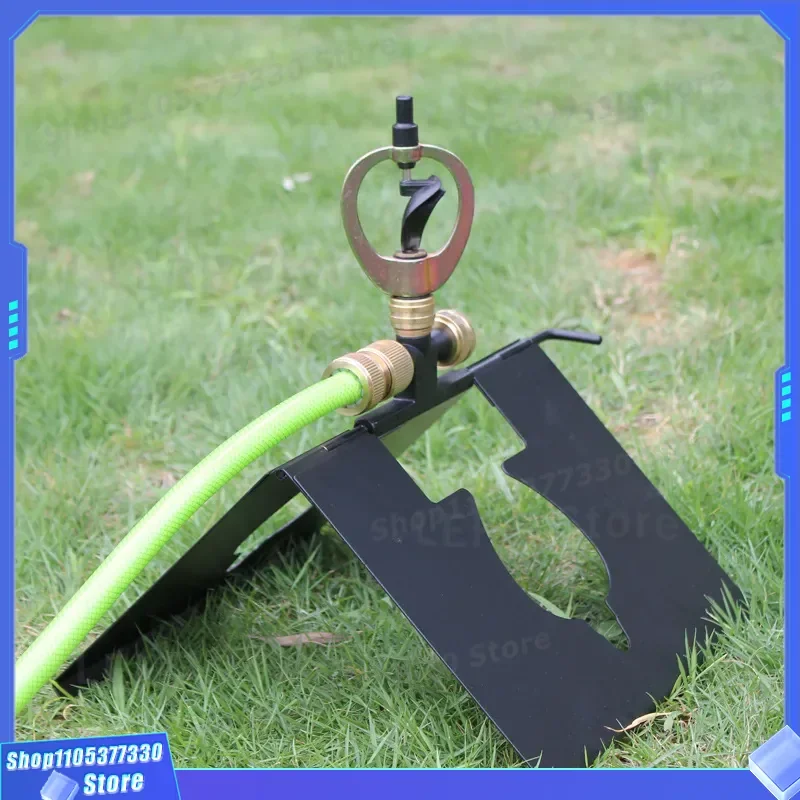 360 Degree Automatic Rotating Garden Sprinkler Lawn Watering Irrigation System Roof Cooling Spray Nozzle Outdoor Gardening