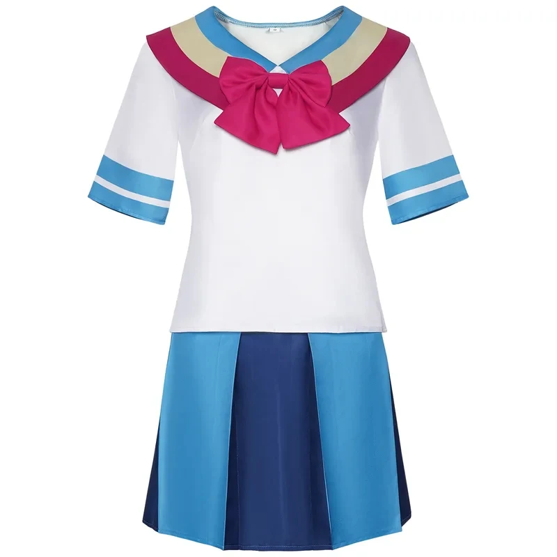 Gravity Falls Anime giffany cosplay costumes women girl cute sailor suit top and mini skirt set halloween cos FD1;6 - view 5