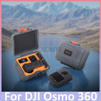 Sunnylife Mini Suitcase for DJI Osmo 360 Shockproof Storage Box Protective Case Action Camera Outdoor Travel Storage Accessories