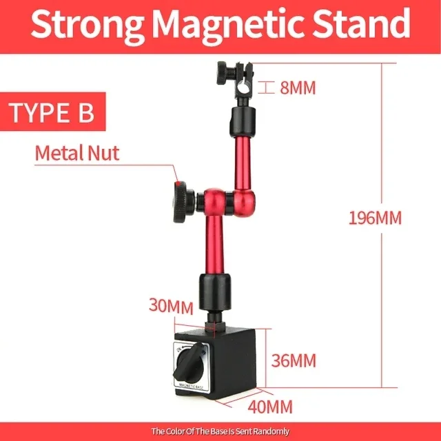 Magnetischer Standfuß Magnetischer Halter Messuhr Messuhr-Innenmessgerät Mikrometer Messwerkzeuge Uhrzeiger-Messgerät Komparator Uhr