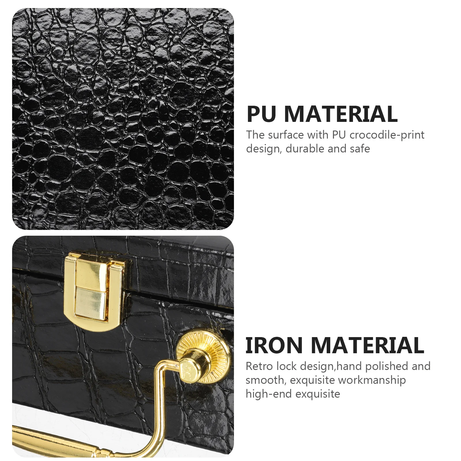 

Storage Box Wooden Humidor Crocodile Print Flip Cover Portable Cigar Holder Moisture Proof Cigar Case Wooden Box