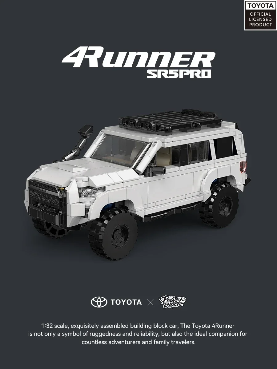 MOC 8809 Technical 4Runner Speed Sports Car Building Block Bricks Puzzle Assembly Toy With Display Box Christmas Gifts For Kids