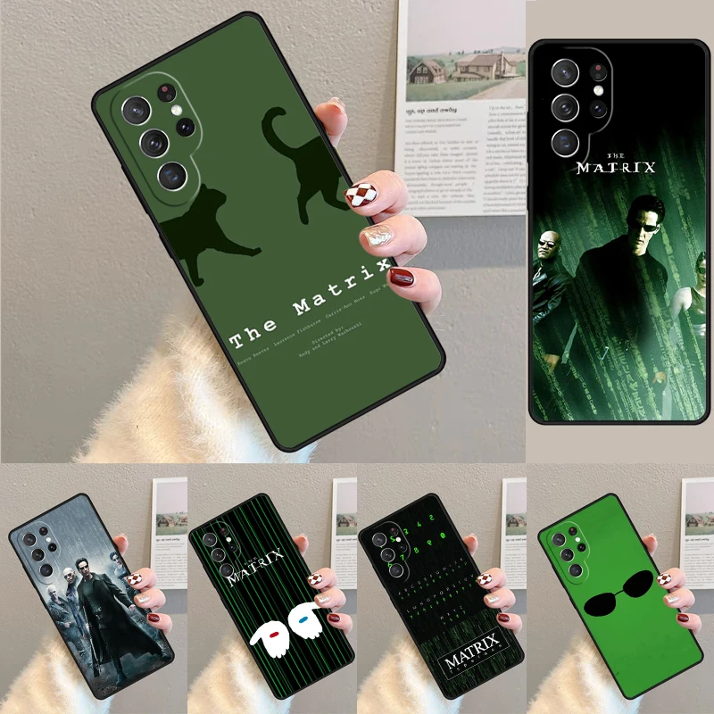 Movie The Matrix Silicone Phone Case For Samsung Galaxy note 10 pro S26 S25 S24 S23 S22 S21 Plus S25Ultra Capa Cover
