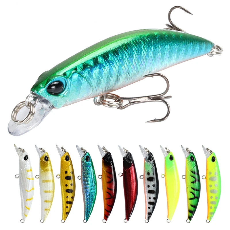 Japan Hot Model Sinking Minnow Fishing Lures 65mm 4.5g Jerkbait Bass Pike Carkbait Wobblers Swimbait Professional Hard Bait