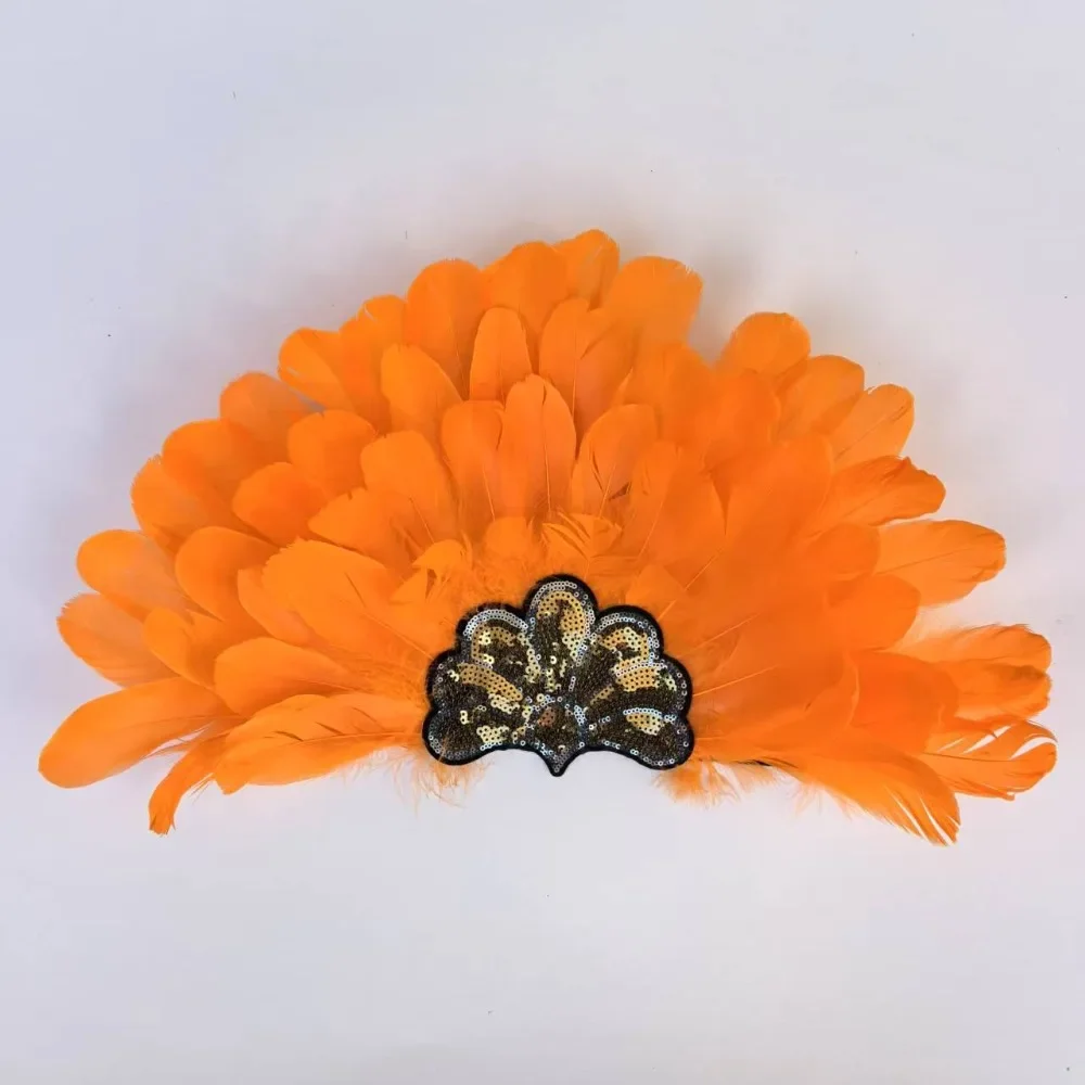 البوهيمي أوزة ريشة غطاء الرأس الهندي ريشة غطاء الرأس عقال صور الرقص زي حفلة اكسسوارات الدعائم