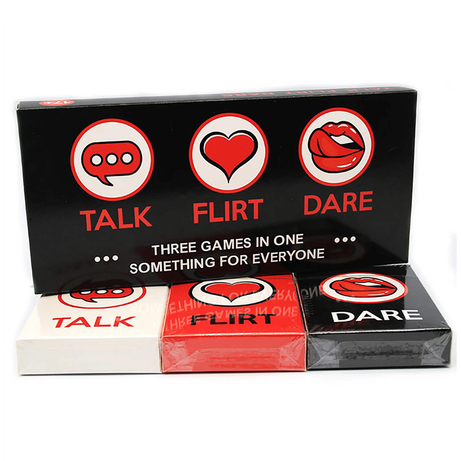 

Romantic Game for Couples - Perfect Date Night Ideas gift - 3-in-1 game - Reignite and Deepen Relationship with Your Partner