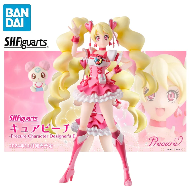 

BANDAI S.H.Figuarts Fresh Precure! Momozono Love Cure Peach -Precure Character Designer’s Edition- PVC Anime Action Figures Toy