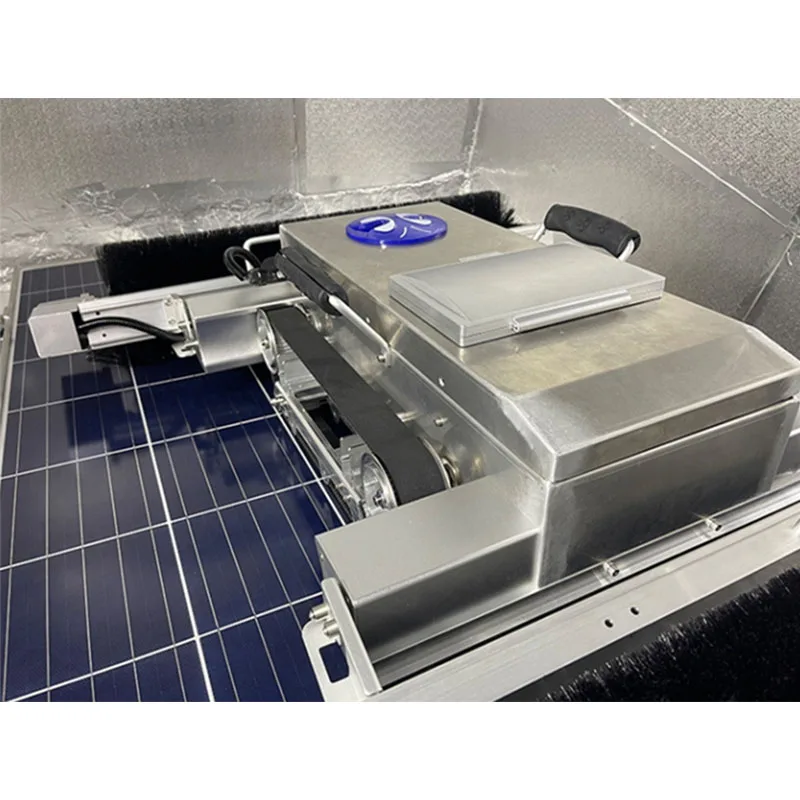 New Design Low Cost Professional No Need Labor Portable Smart Best Brush Solar Panel Cleaning System Kit