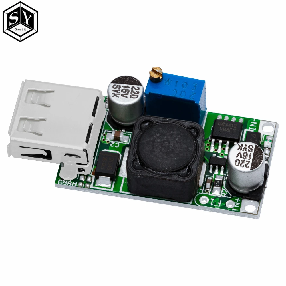 1PCS  DC-DC Boost Converter 3V Up 5V to 9V 2A USB Output Voltage Step up lithium battery booster module