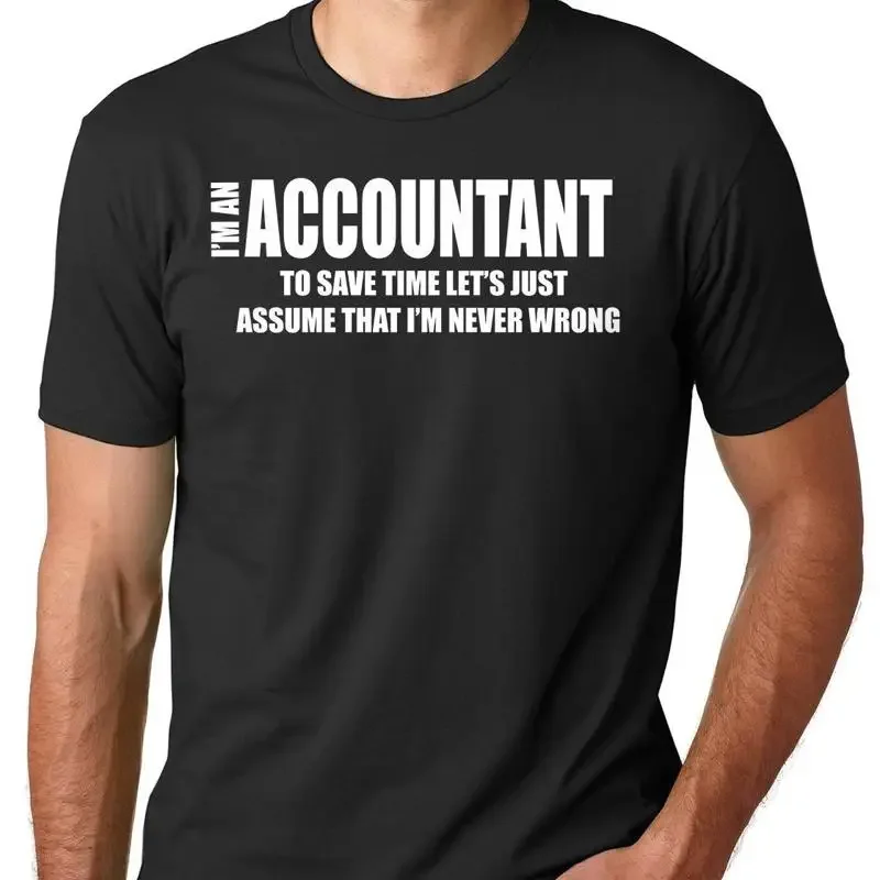 Accountant T Shirt Funny Cpa Tax Accounting