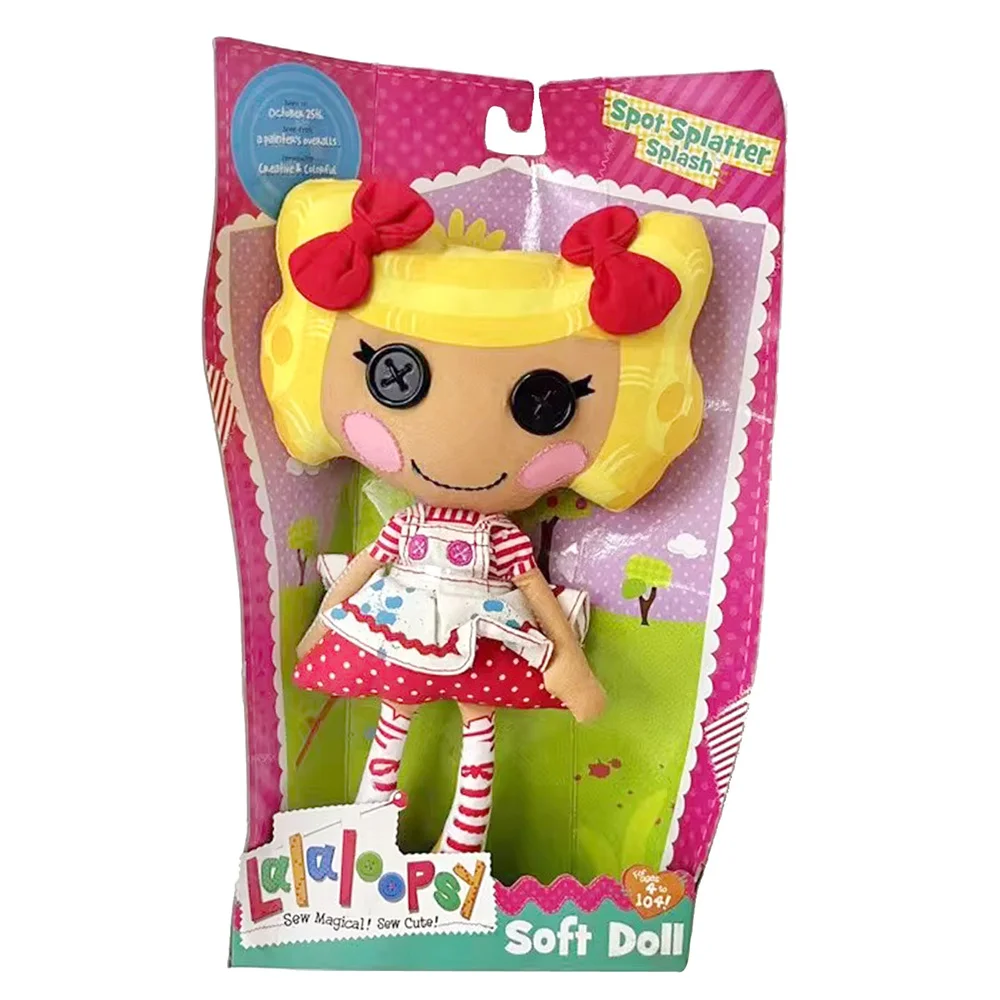 

Мягкая игрушка Lalaloopsy Spot, 26 см, плюшевая кукла, детские игрушки для девочек, подарочная коробка (повреждена)