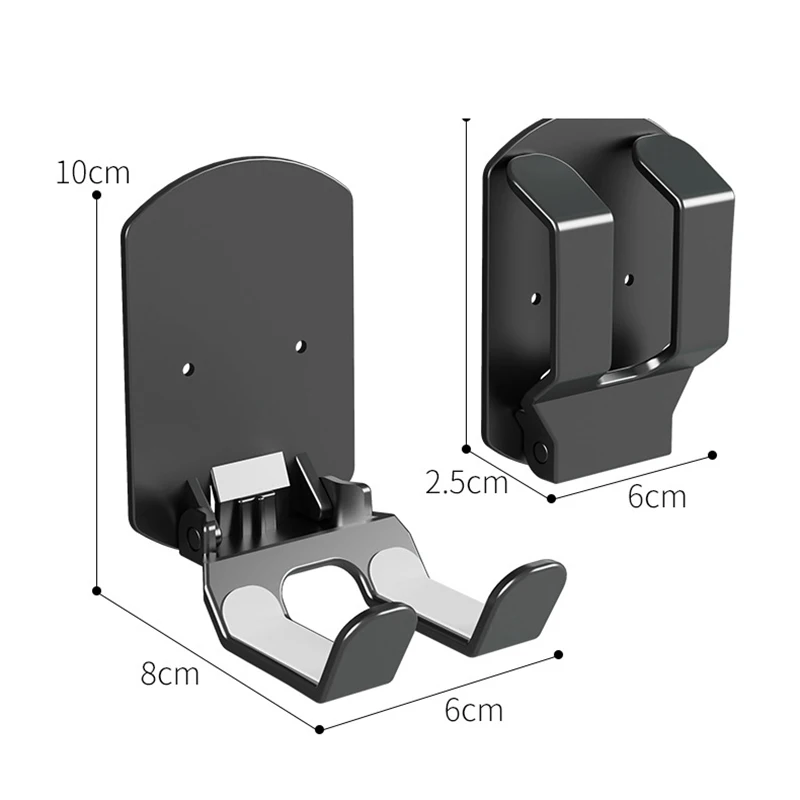 Headphone Holder for Switch Pro PS5 PS4 XBOX ONE Headphone Stand with Adhesive Wall Mount Rack Bracket Gaming Foldable Stand