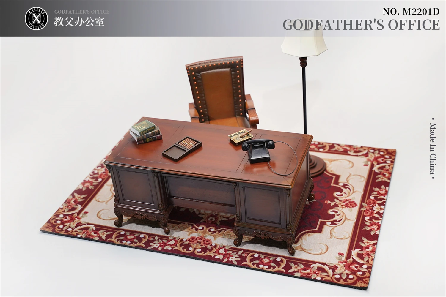 Mostoys 1/6 M2201D Godfather's Office Desk Table Model Furniture Toys