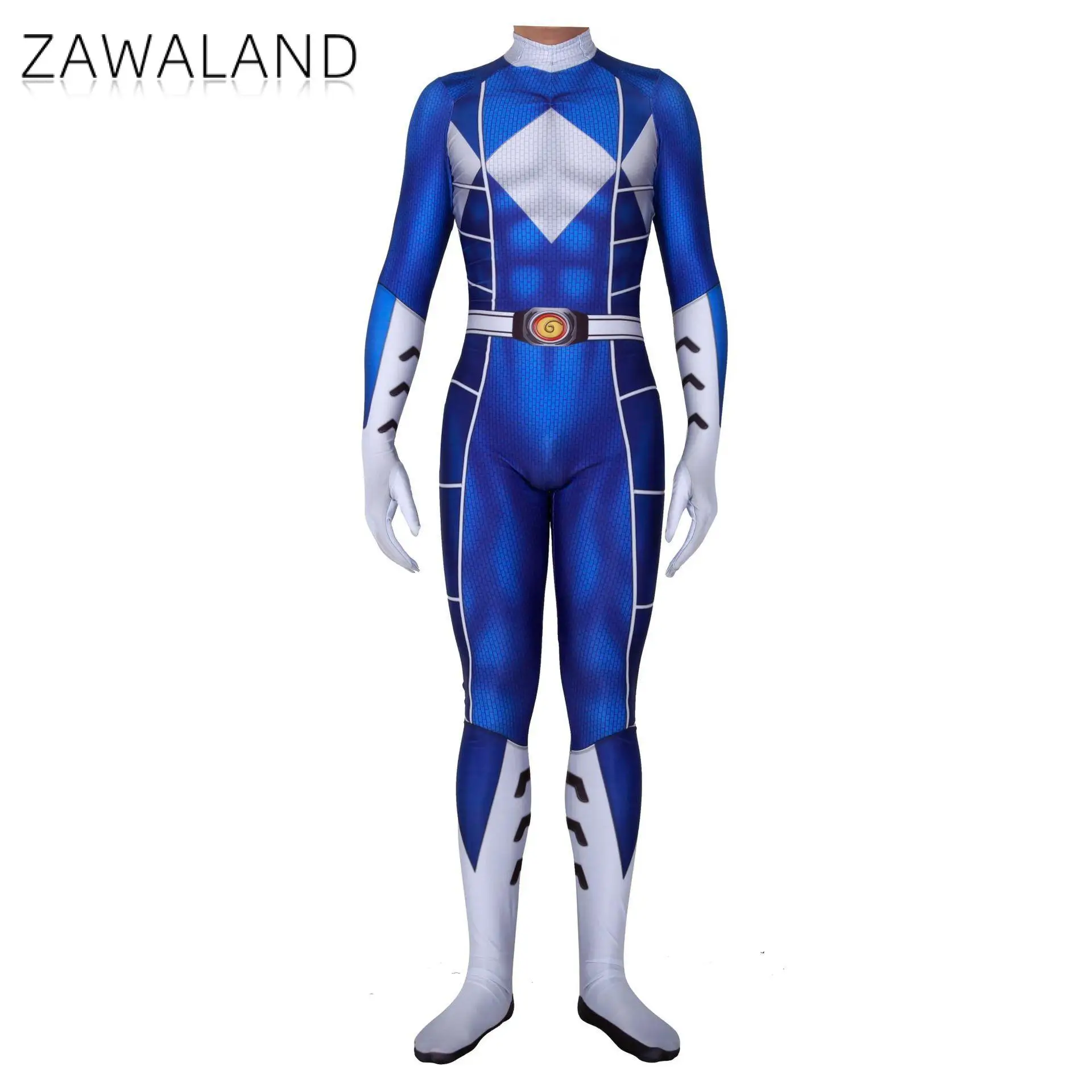 Catsuit Halloween Game Anime Cosplay Costumes Digital Printing High Elastic Bodycorn One-Piece Bodysuit Clothing Zentai Suit