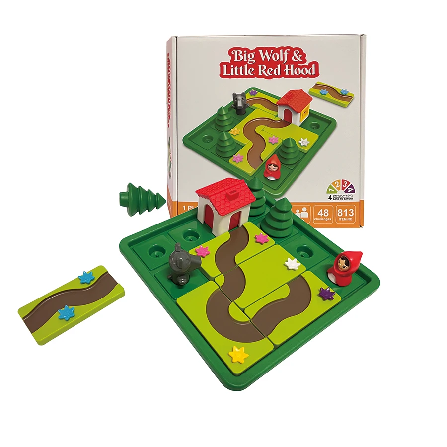 Logica Bordspellen Met Oplossing Vaardigheidsgebouw Puzzel Logica Spel Speelgoed Kinderen Bordspel Speelgoed Tafelspel Speelgoed voor kinderen