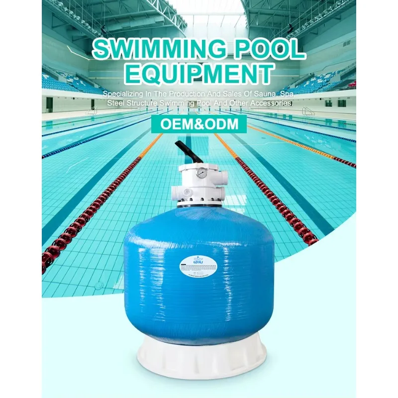 High Quality Swimming Pool Sand Filter  Factory Top Mount Fiberglass Pond Pool Filter For swimming pool fiteration system