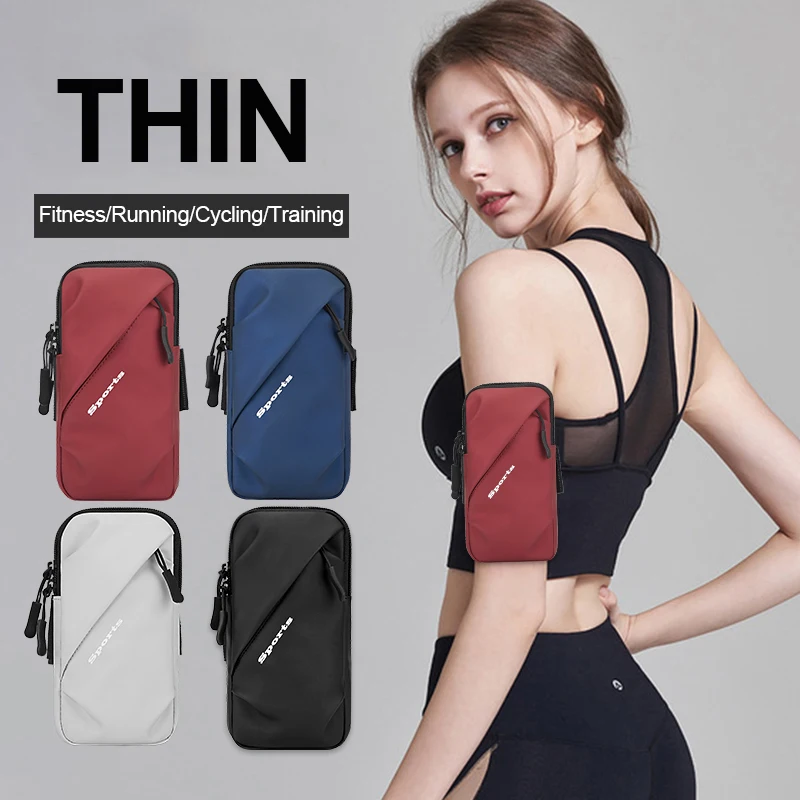 New Sports Armband Phone Bag For iPhone 14 13 12 Pro Max 13 Mini SE3 XR GYM Fitness Wallet Holder Pouch Running Bags For Xiaomi