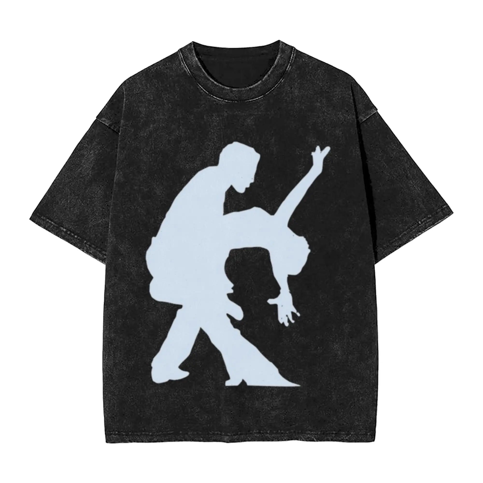Dancing couple Unique Comfort A Vintage Oversized Cotton Unisex T-Shirts