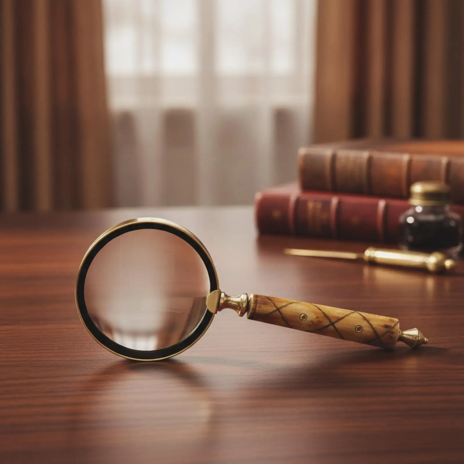 old-fashioned-brass-reading-magnifier-with-bone-handle-for-fine-text-inspection-and-sophisticated-office-decor